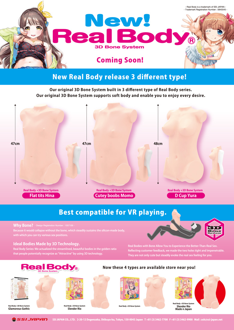 Real Body + 3D Bone System: Glamorous Gothic. POP3