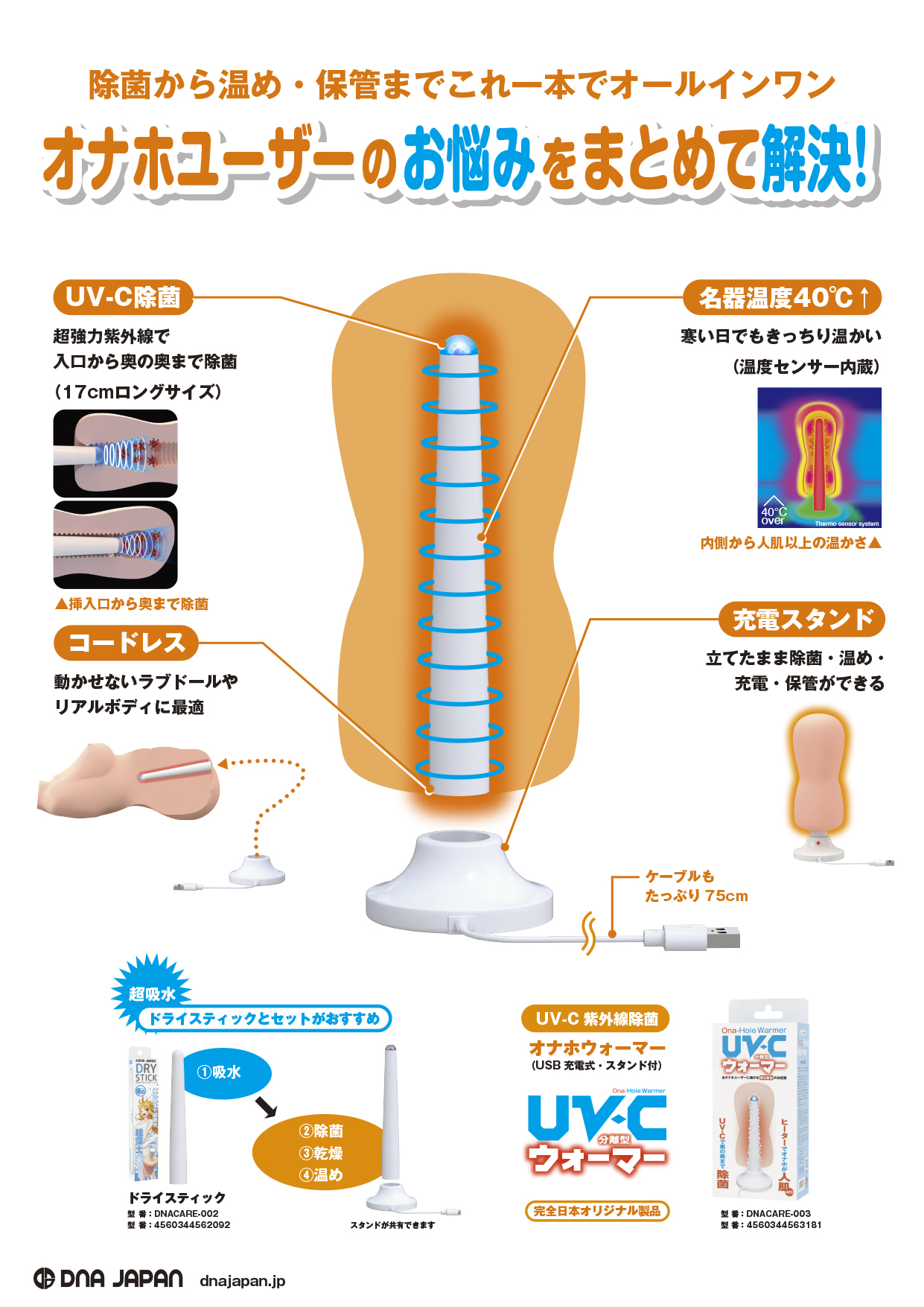 UV-Cオナホウォーマー