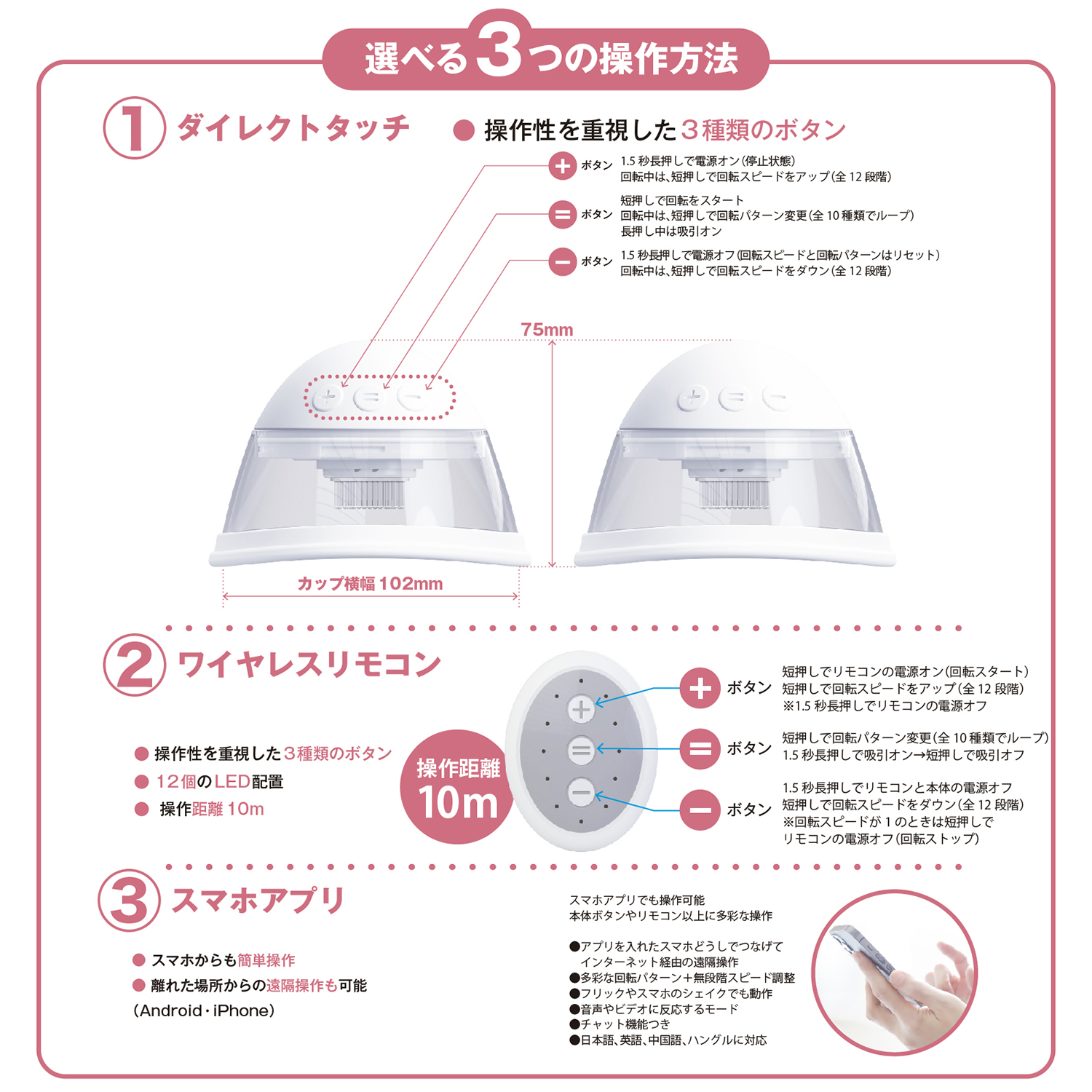 アダルトグッズ、【6/20発売】ニップルカップ　ミライ【予約】の見本画像6