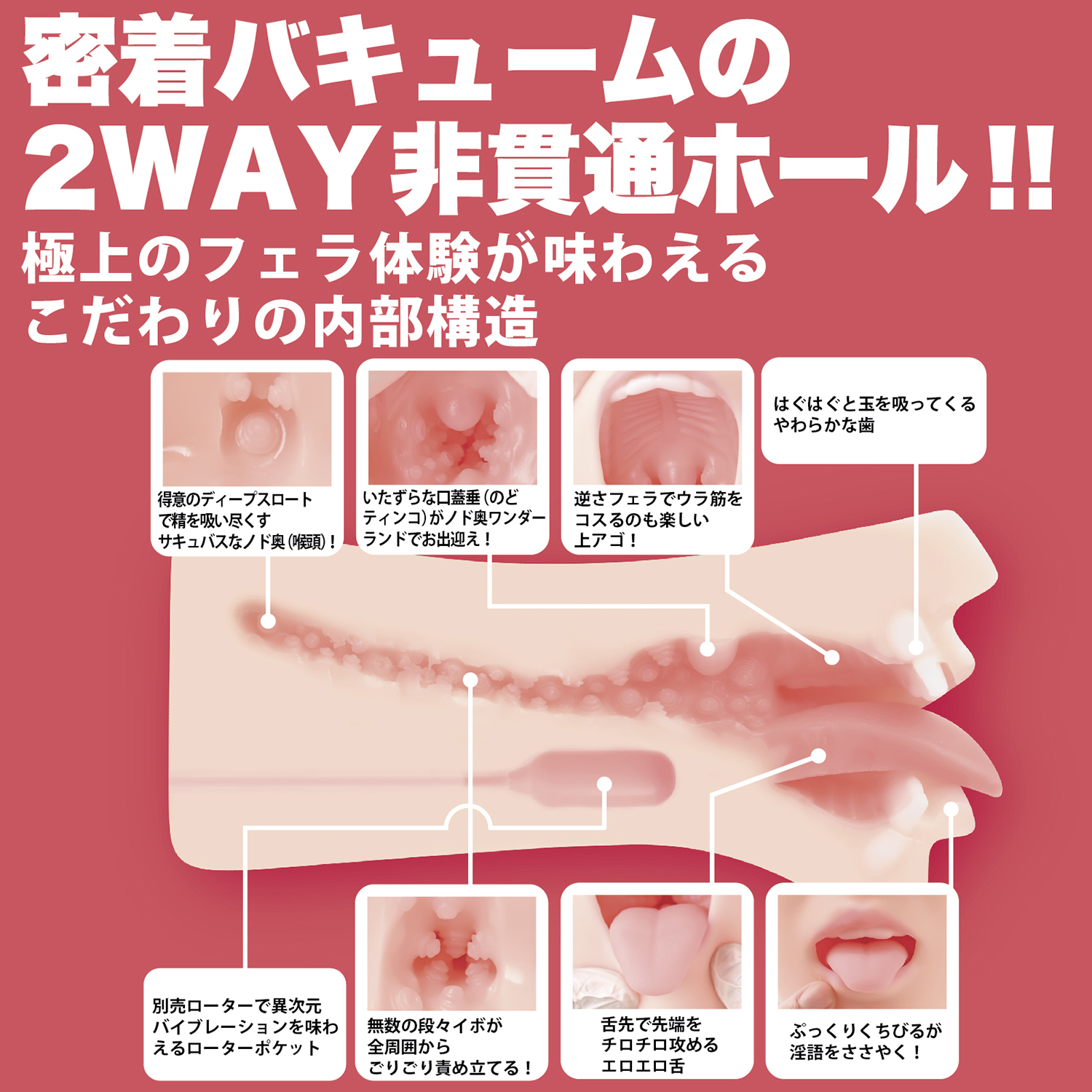 アダルトグッズ、神フェラクラシック 七瀬アリス（手動） 【7/3発売】【予約】の見本画像6