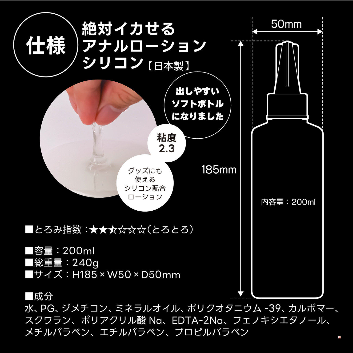 アダルトグッズ、絶対イカせるアナルローション第2弾【7/10発売】の見本画像8