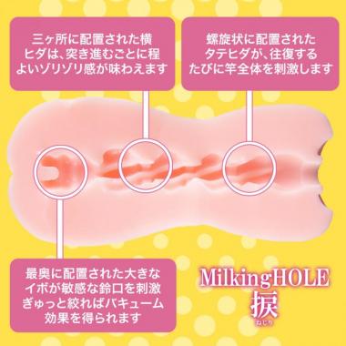 アダルトグッズ、ミルキングホール Milking HOLE 捩[ねじり]の見本画像2