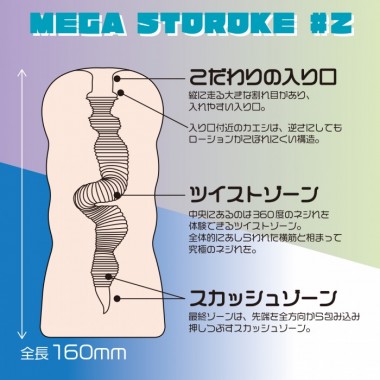 アダルトグッズ、メガストローク#2 ダイカイテンツイストホールの見本画像8