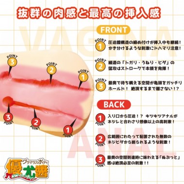 アダルトグッズ、日本製リアルボディ+3Dボーンシステム グラマラスボディ優尤醤の見本画像4