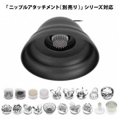 アダルトグッズ、ニップルカップR ブラックの見本画像4
