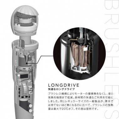アダルトグッズ、クロデンマ　ブラシレスの見本画像5