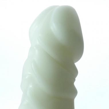アダルトグッズ、ホワイトラバー 17cm やわらかタイプの見本画像1