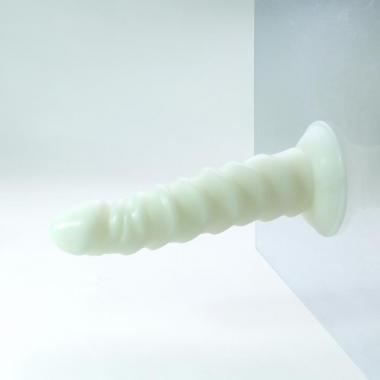 アダルトグッズ、ホワイトラバー 17cm やわらかタイプの見本画像3