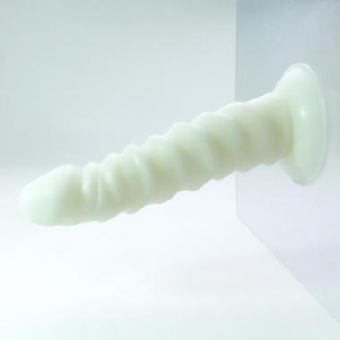 アダルトグッズ、ホワイトラバー 22cm やわらかタイプの見本画像3