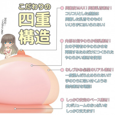 アダルトグッズ、リアルボディ極生乳(新パッケージ)の見本画像1
