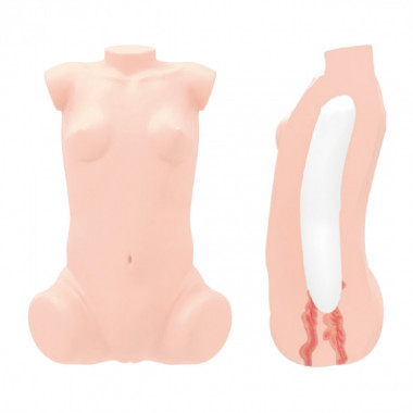 アダルトグッズ、リアルボディ+3Dボーンシステム ちゃいドル二階堂りお(二層構造)の見本画像1
