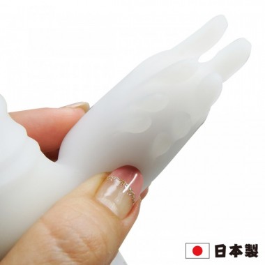 アダルトグッズ、[日本のバイブ] 白バイブ みちしおの見本画像5