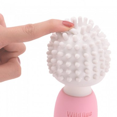 アダルトグッズ、ピンクデンマ超 専用アタッチメント スプラシャワー/ドットボールの見本画像5