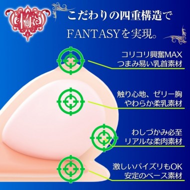 アダルトグッズ、リアルボディ極生乳 Fantasyの見本画像3