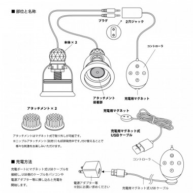 アダルトグッズ、ニップルドームR　アドベンチャー　ブラックの見本画像7